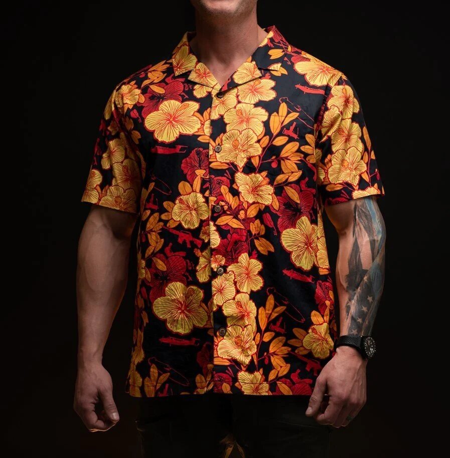 Košile Narcos Playa Aloha Otte Gear® – Blowout (Barva: Blowout, Velikost: XL)