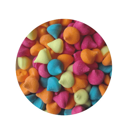 Cukrové pusinky neonové 25g - Dekor Pol