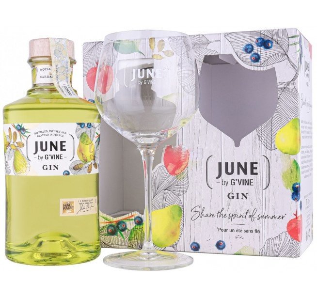 June Gin Pear 0,7l 37,5% GB + 1x sklo