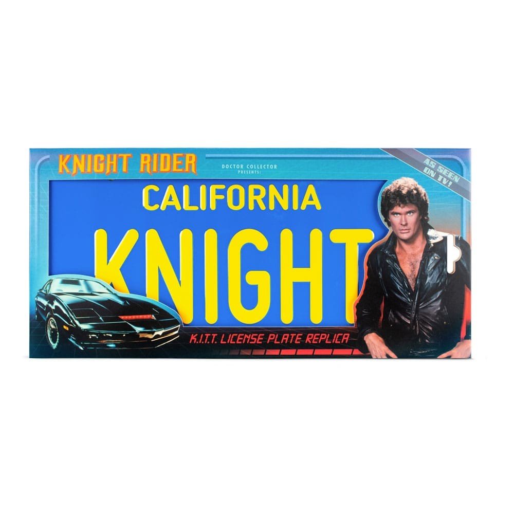 Doctor Collector | Knight Rider - replika 1/1 License plate