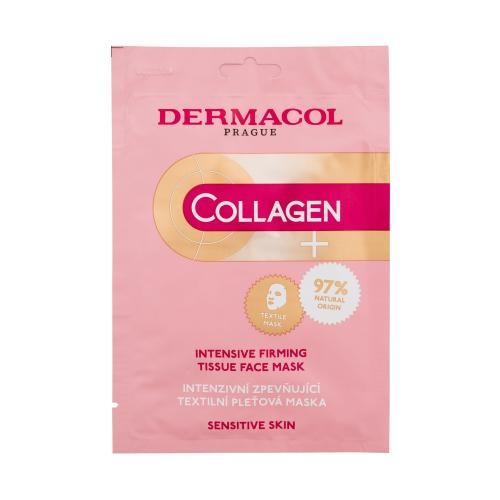 Dermacol Collagen+ Intensive Firming 1 ks intenzivní zpevňující textilní pleťová maska pro ženy