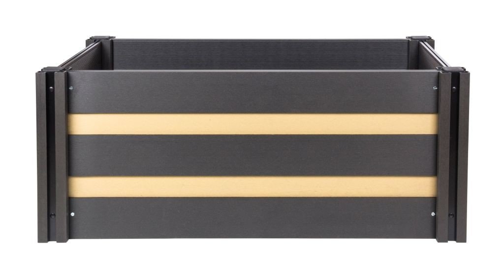 Vyvýšený záhon G21 Crop Duo 143 x 68 x 57, WPC, Cumaru