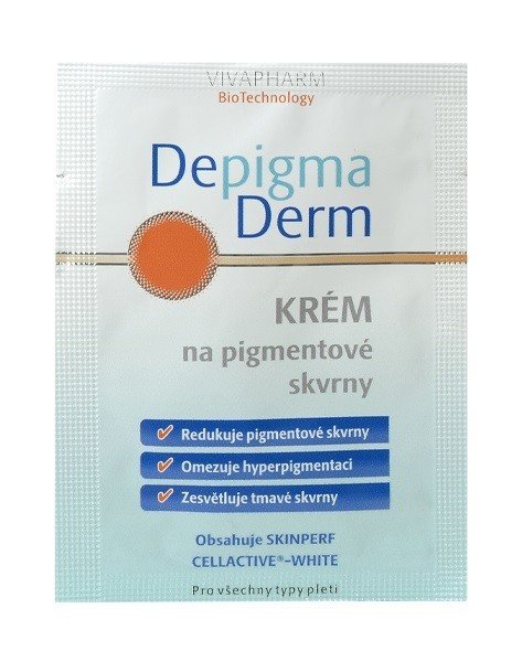 Vivaco Krém na pigmentové skvrny DepigmaDerm VIVAPHARM - vzorek 4 ml