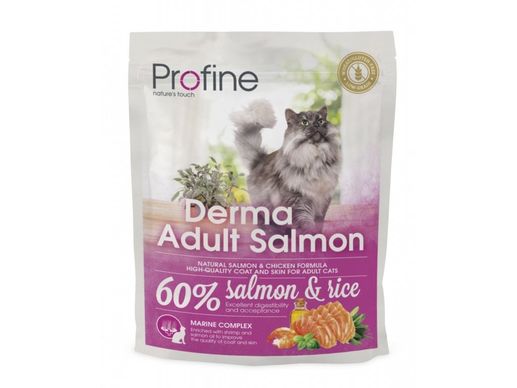 Profine Cat Derma Adult Salmon 300g - 300g / expirace 21.9.2023