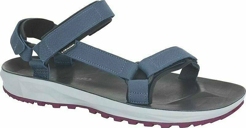 Lizard Dámské outdoorové boty Super Hike Leather W's Sandal Midnight Blue/Zinfandel Red 40