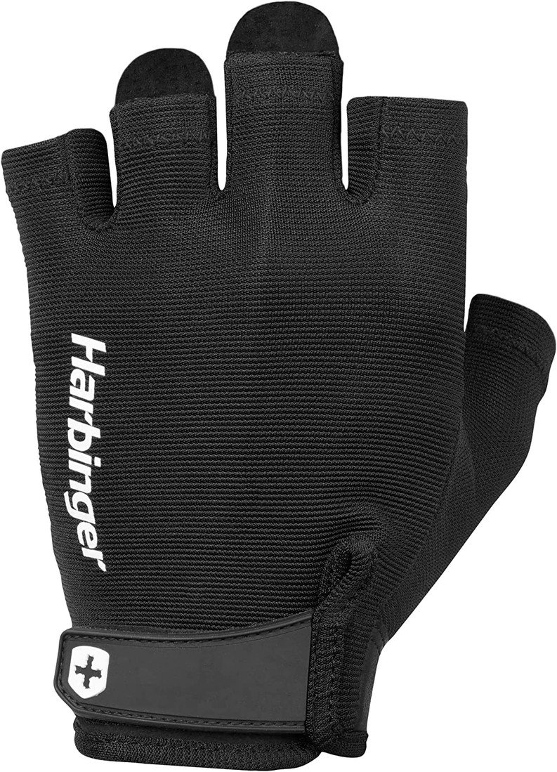 Harbinger Power 2.0 Black, unisex fitness rukavice, Velikost L