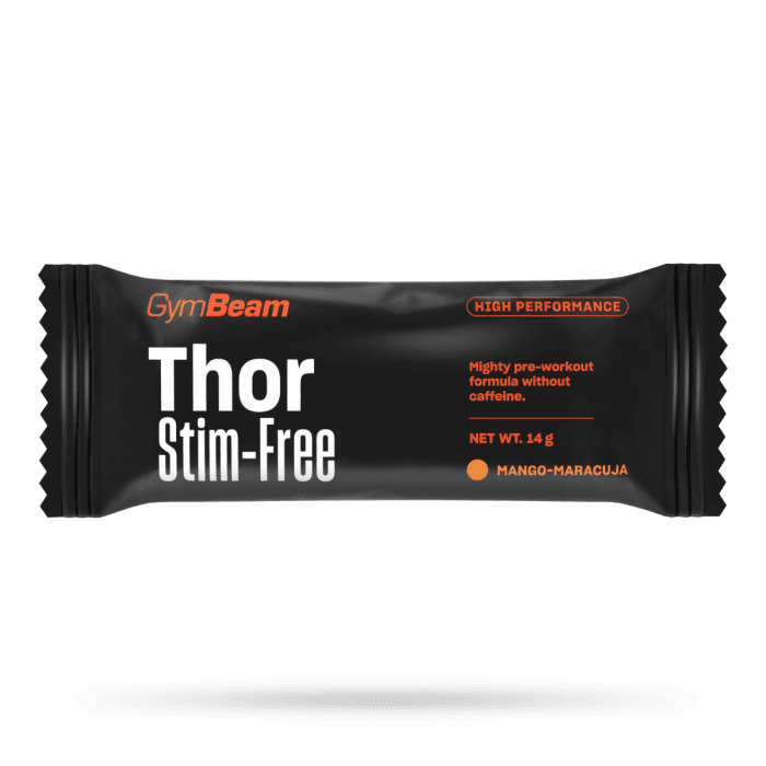 Vzorek Thor Stim-free 14 g jahoda kiwi - GymBeam
