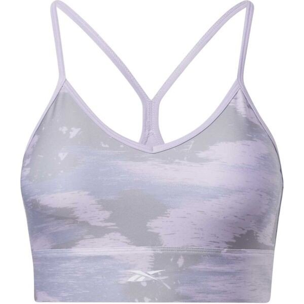 Reebok WOR CAMO BRA Podprsenka, fialová, velikost L