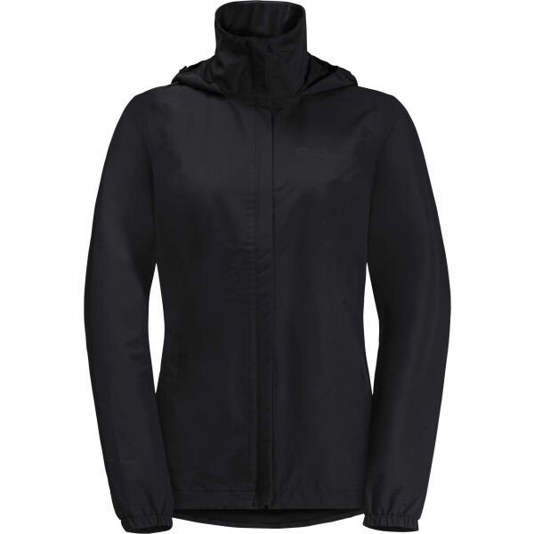 Jack Wolfskin STORMY POINT 2L JKT W Dámská outdoorová bunda, černá, velikost S