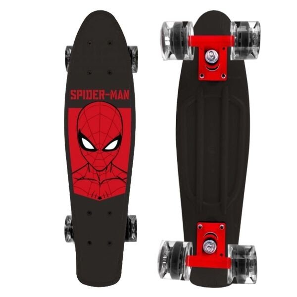 Disney SPIDERMAN Skateboard (fishboard), černá, velikost UNI