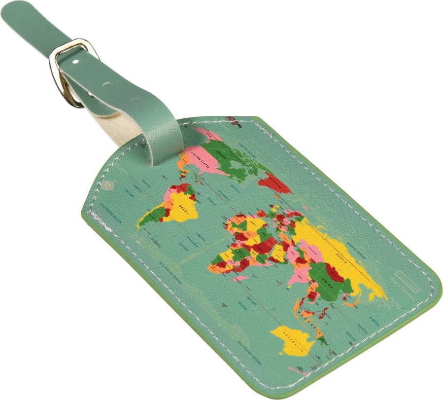 Jmenovka na kufr World Map – Rex London