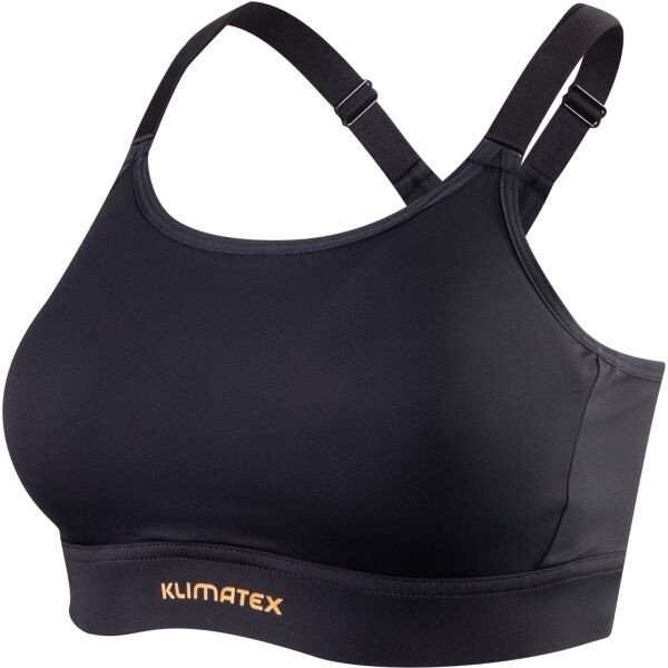 Klimatex VESNA Dámská sportovní podprsenka, černá, velikost M