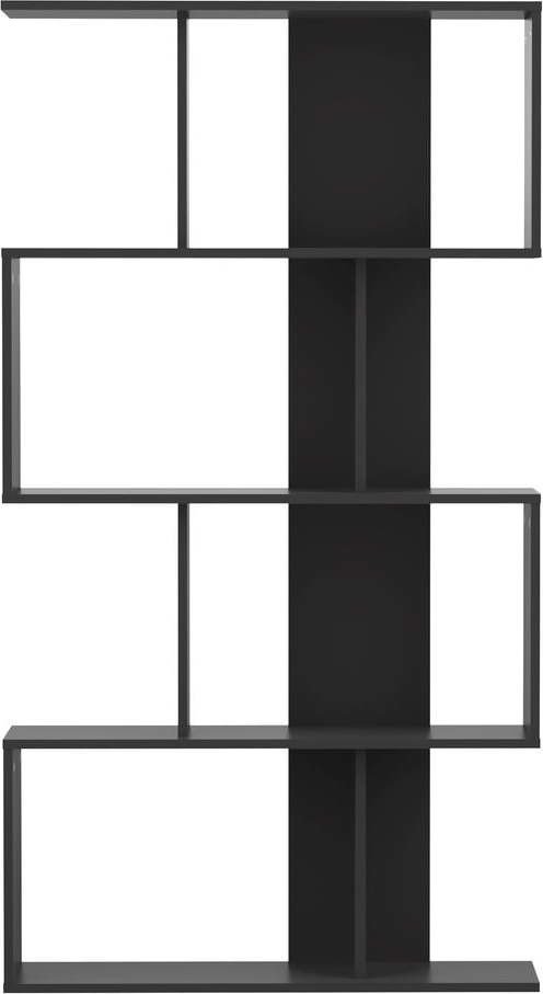 Černá knihovna 89x165 cm Sigma - TemaHome