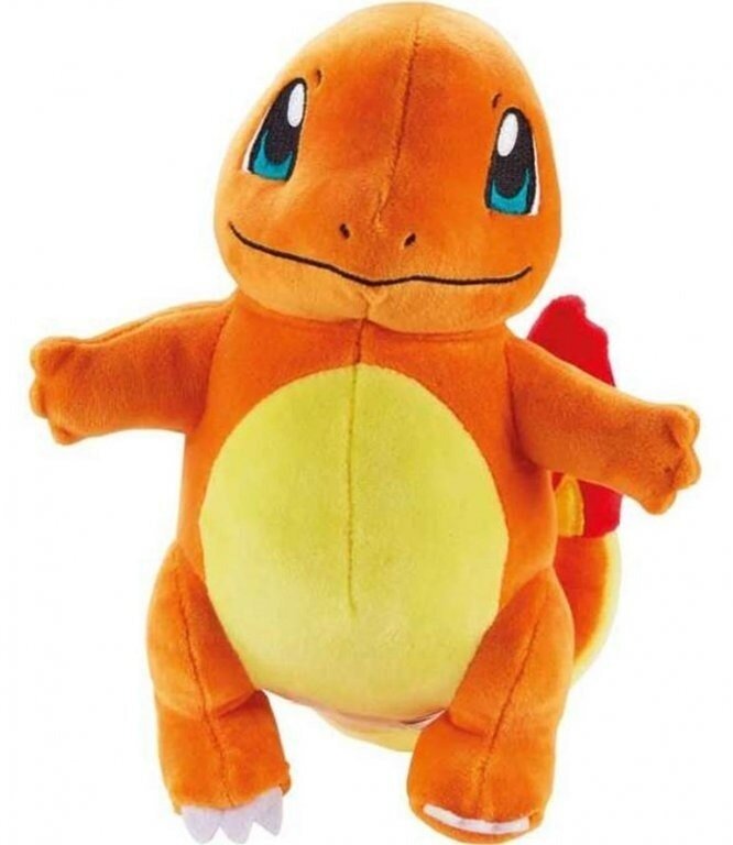 Plyšák Pokémon - Charmander, 30 cm - 0191726379584