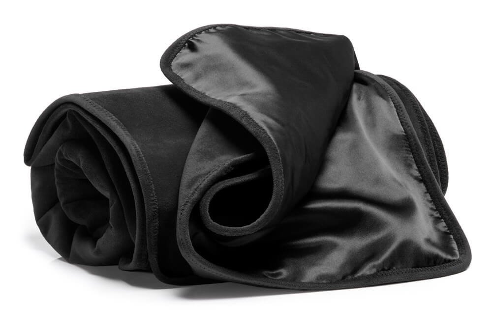 Liberator Fascinator Throw - microfiber sex blanket (black)