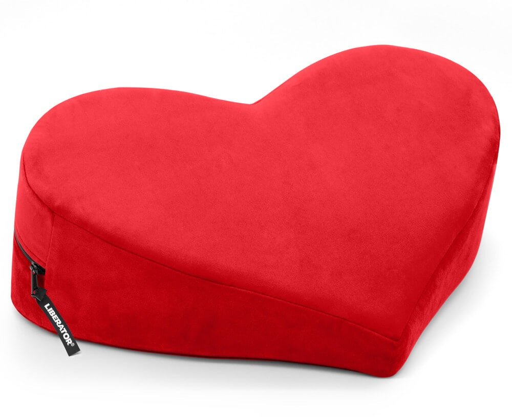 Liberator Heart Wedge - heart-shaped sex pillow (red)
