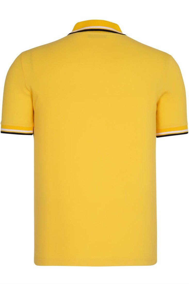 T8594 DEWBERRY MENS T-SHIRT-YELLOW