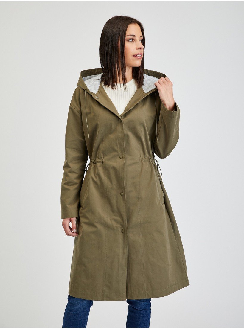 Orsay Khaki dámská parka - Dámské