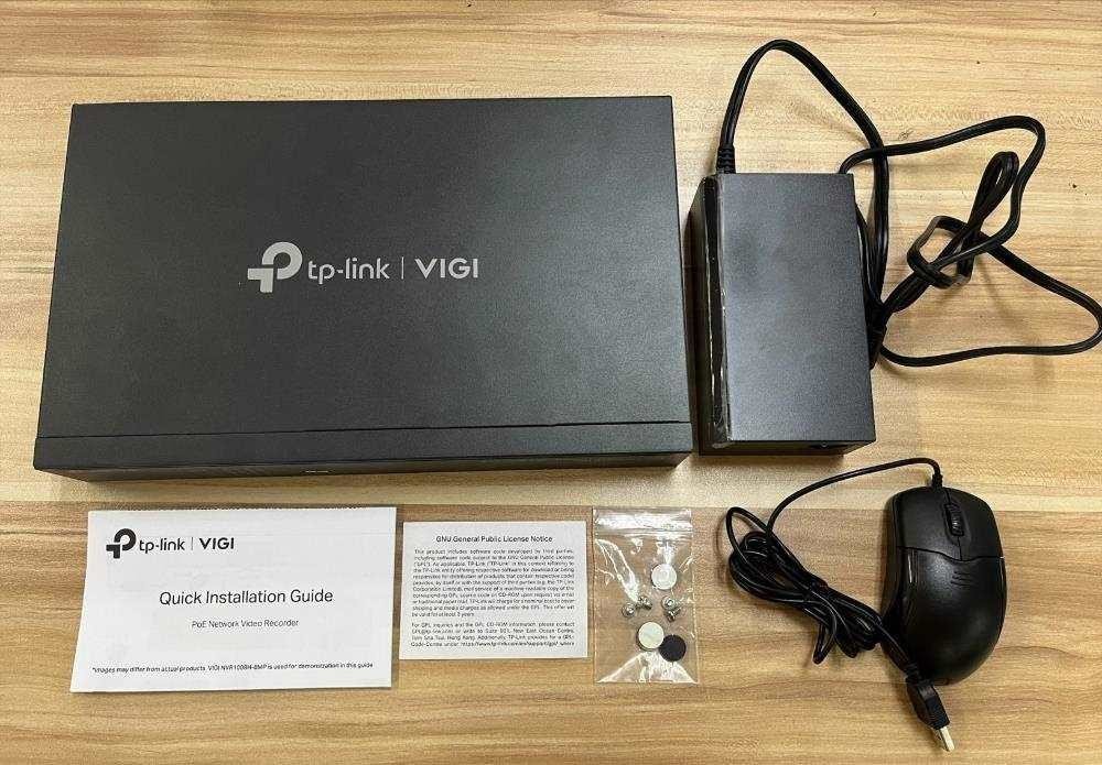 TP-LINK VIGI NVR1008H-8MP 8 Channel PoE Network Video Recorder (VIGI NVR1008H-8MP)