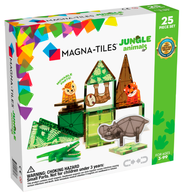 Magnetická stavebnice Jungle 25 dílů - Magna-Tiles