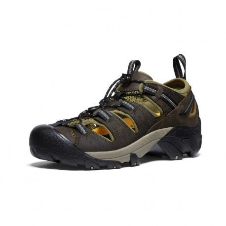 Keen Arroyo II M canteen/black pánské kožené outdoorové sandály 41 EUR