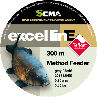 Method Feeder šedá 0,25