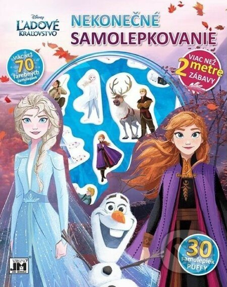 Nekonečné samolepkovanie - Ľadové kráľovstvo - Jiri Models SK