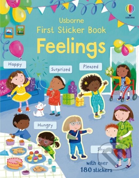 First Sticker Book Feelings - Holly Bathie, Joanne Partis (ilustrátor)