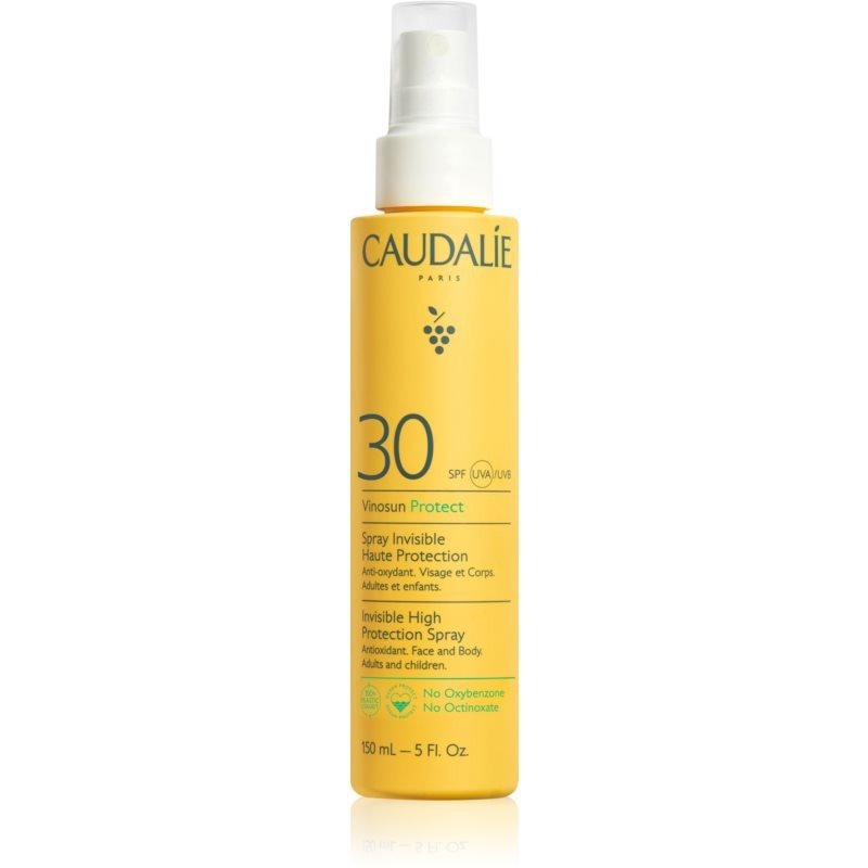 Caudalie Vinosun neviditelný sprej na opalování SPF 30 150 ml