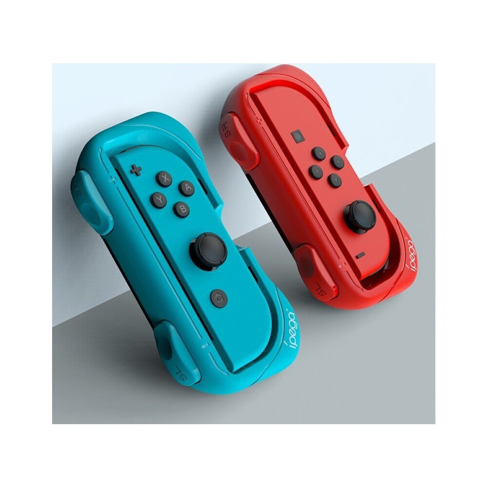 iPega SW055 Grip pro JoyCon Ovladače k Nintendo Switch 2ks modrý/červený