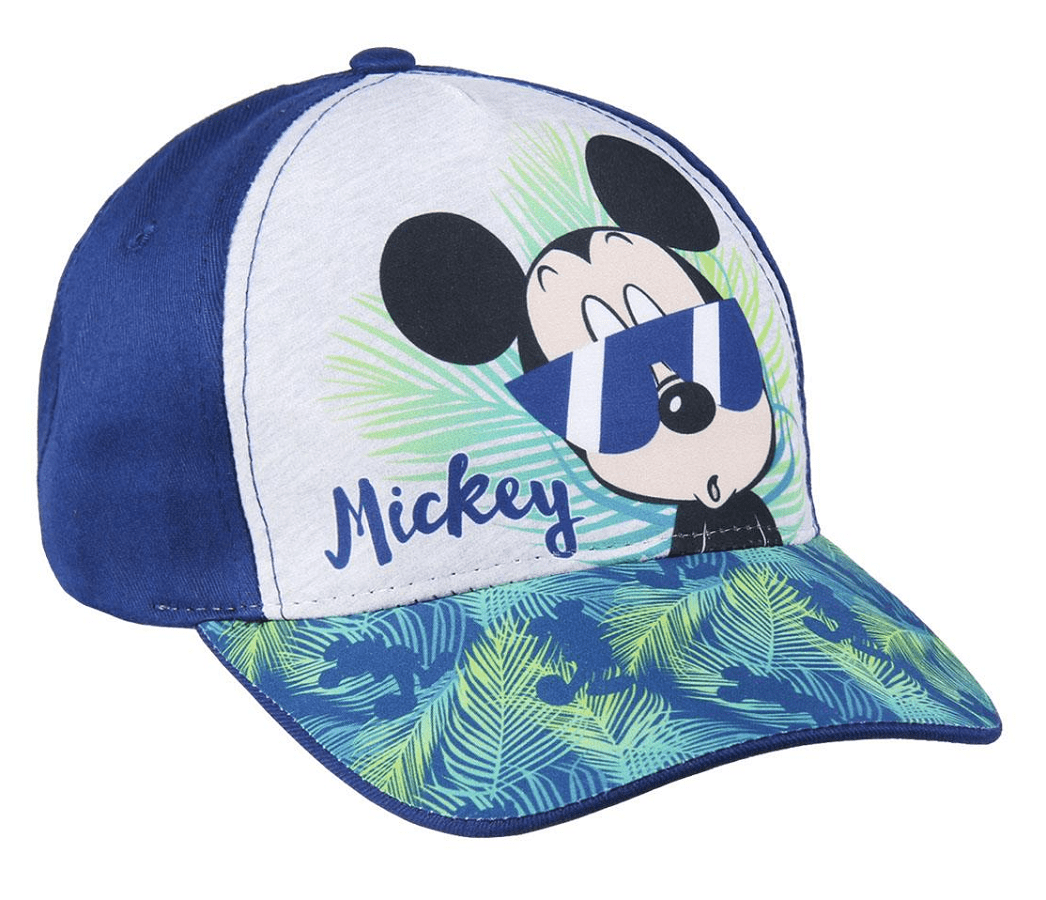 Dětská modrá čepice Mickey Mouse