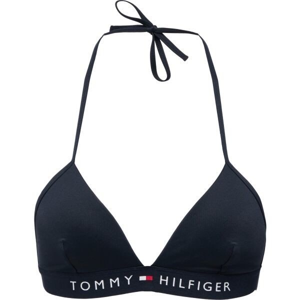 Tommy Hilfiger TH ORIGINAL-TRIANGLE FIXED FOAM Dámský vrchní díl plavek, tmavě modrá, velikost M