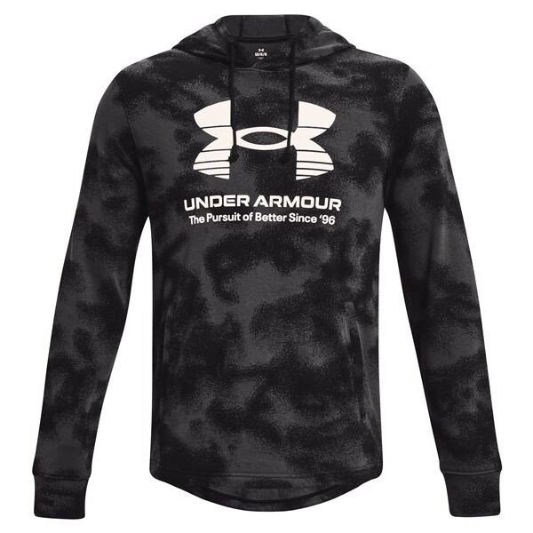 Under Armour UA RIVAL TERRY NOVELTY HD Pánská mikina, černá, velikost sm