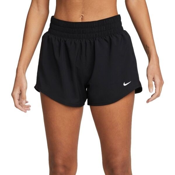 Nike NK ONE DF MR 3IN BR SHORT Dámské sportovní šortky, černá, velikost S
