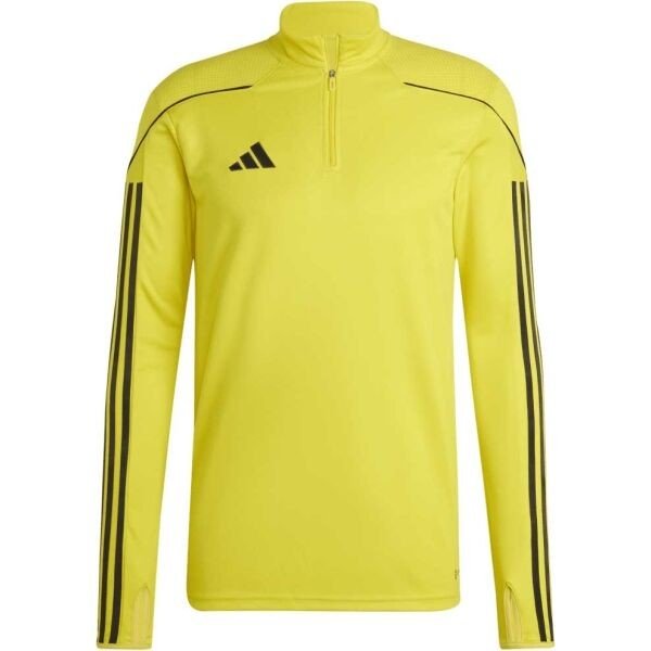 adidas TIRO23 L TR TOP Pánská fotbalová mikina, žlutá, velikost L