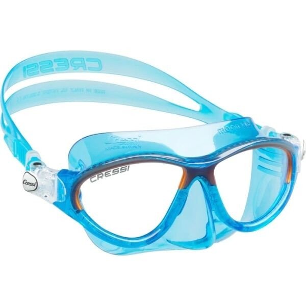 Cressi MOON JR MASK Juniorská potápěčská maska, světle modrá, velikost UNI