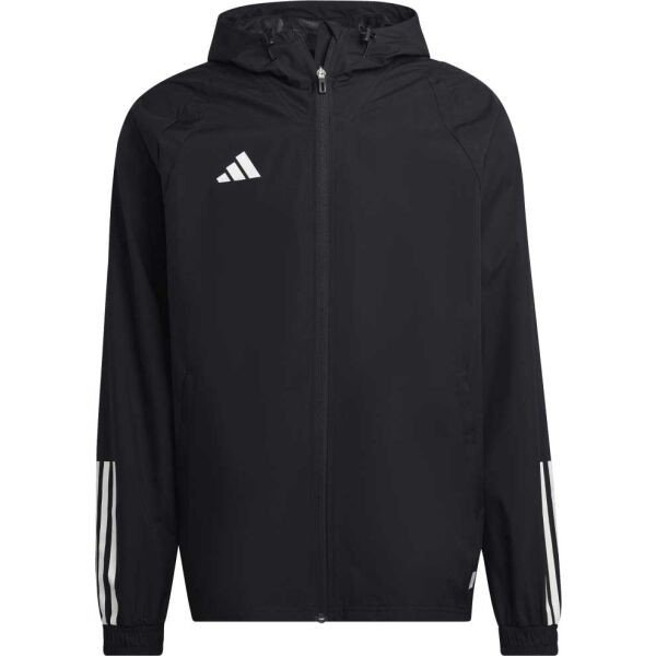 adidas TIRO23 C AW JK Pánská fotbalová bunda, černá, velikost L