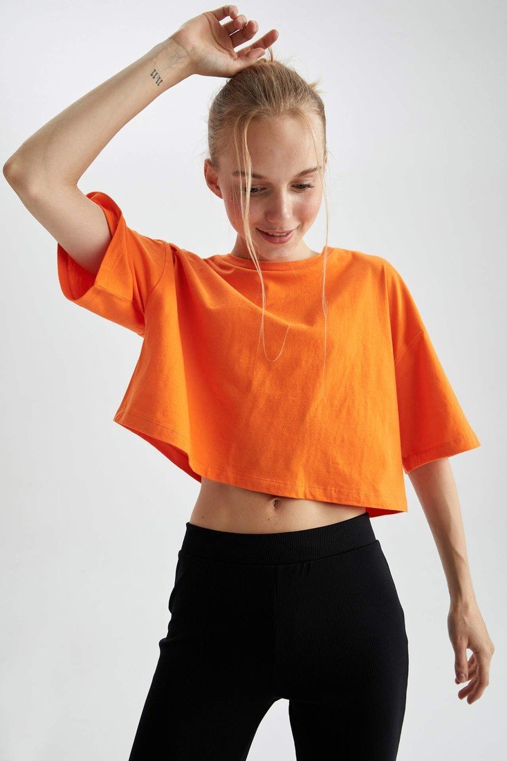 DEFACTO Coool Loose Fit Short Sleeve T-Shirt