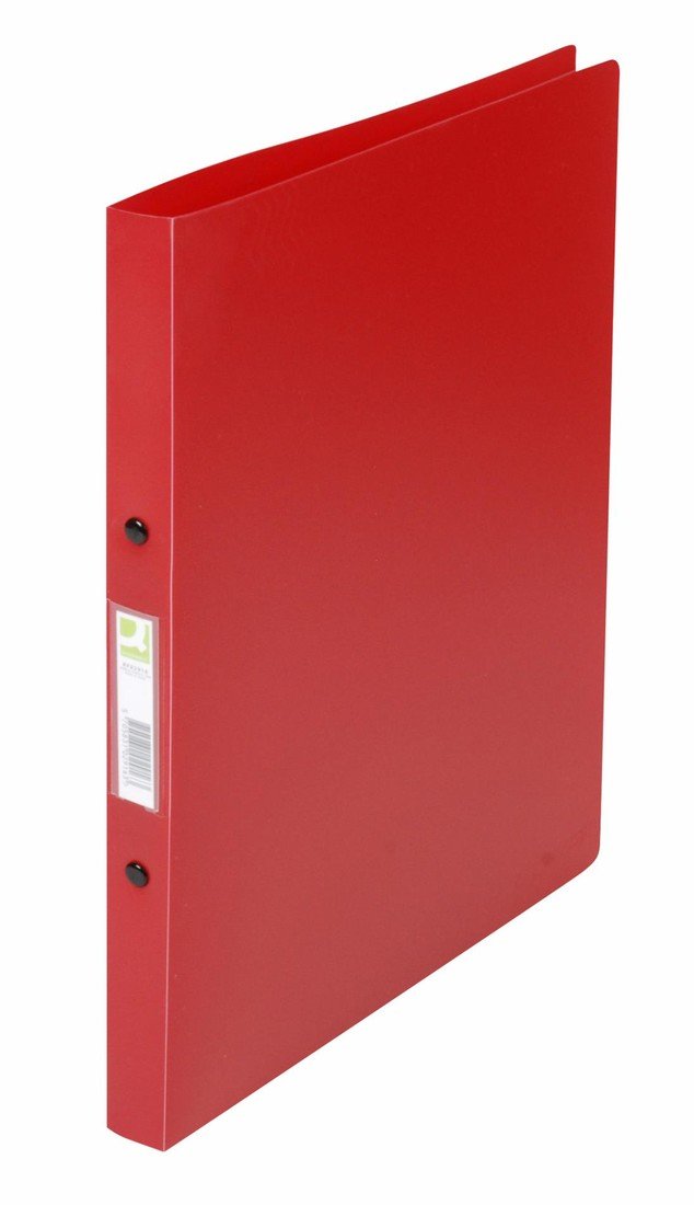 2kroužkový pořadač Q-Connect - A4, šíře hřbetu 2,4 cm, červený, 1 ks
