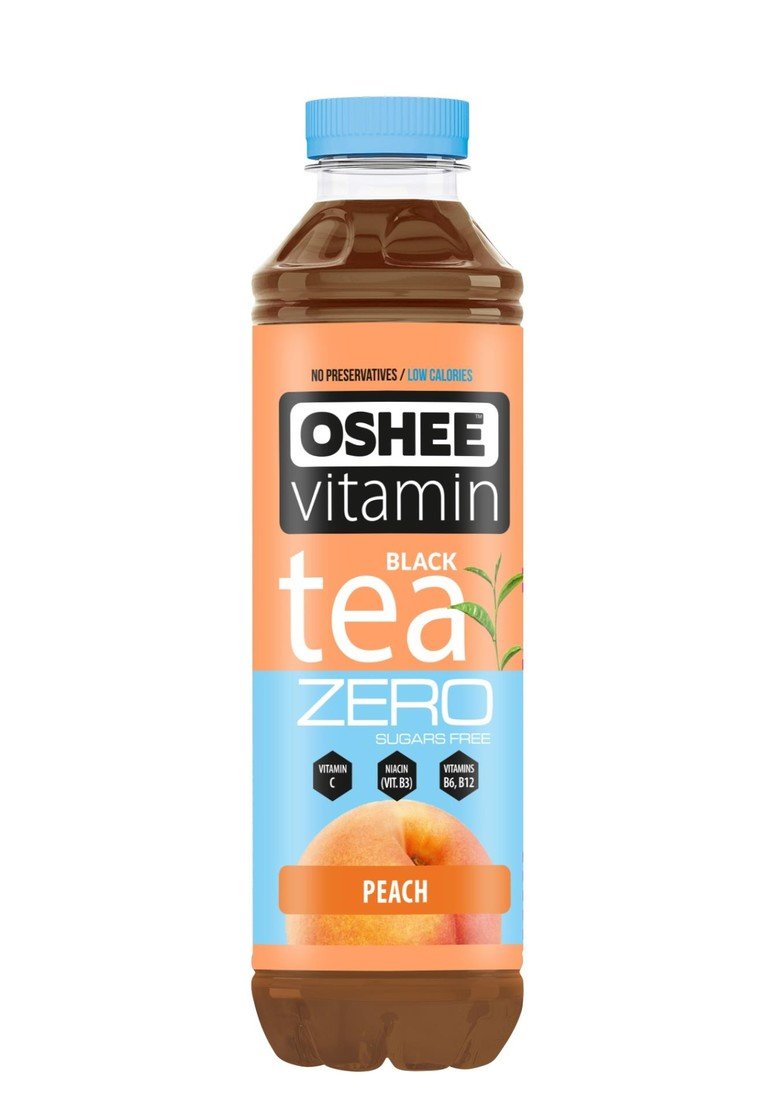 Hampstead Vitamínový čaj OSHEE - broskev Zero, 6x 555 ml