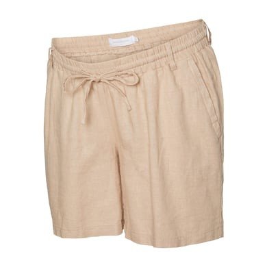 mamalicious Těhotenské shorts MLBEACH Warm Taupe