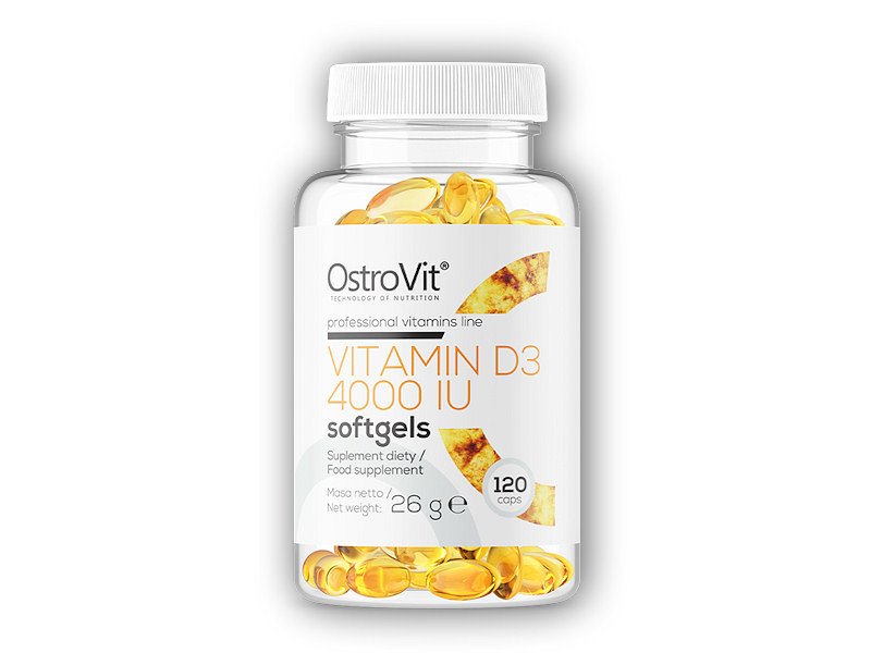 Ostrovit Vitamin D3 4000 IU 120 kapslí