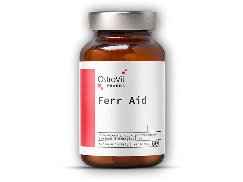 Ostrovit Pharma Ferr aid (železo) 60 kapslí