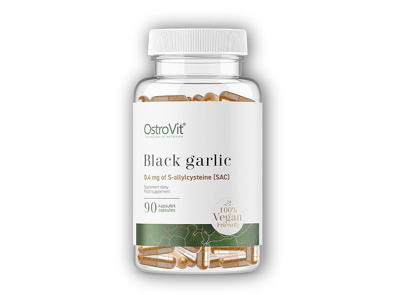 Ostrovit Black Garlic vege 90 kapslí