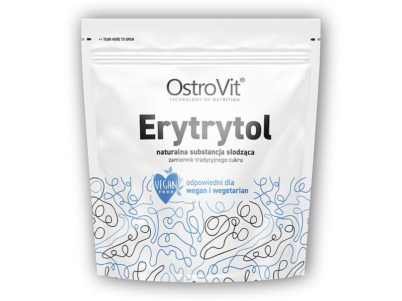 Ostrovit Erythritol alternativní cukr 1000g