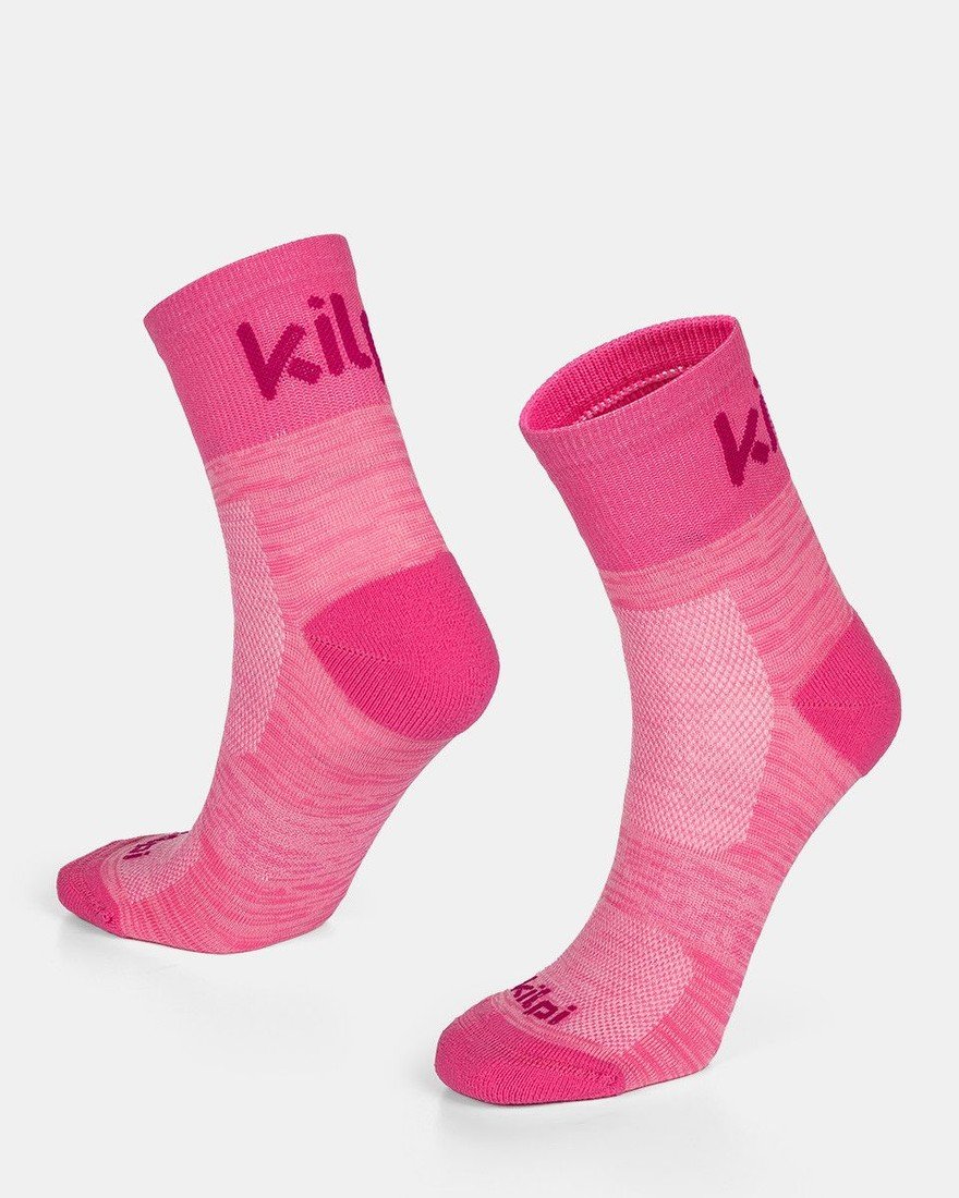 Unisex běžecké ponožky kilpi speed-u světle růžová 35