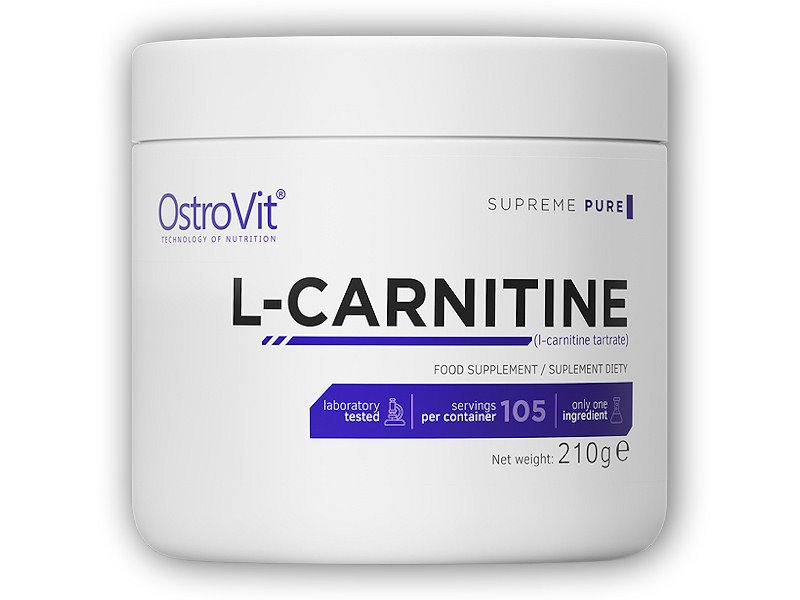 Ostrovit Supreme pure L-carnitine 210g