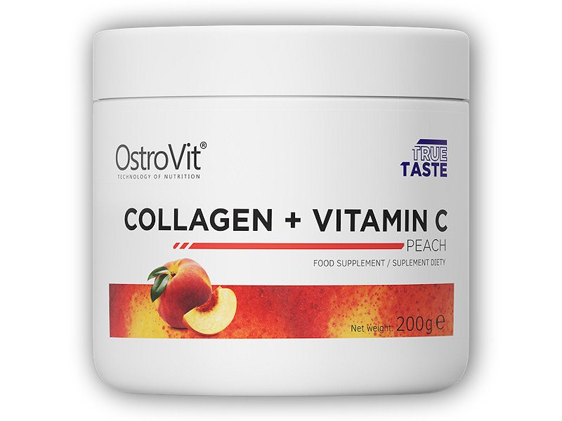 Ostrovit Collagen + vitamin C 200g Varianta: ananas