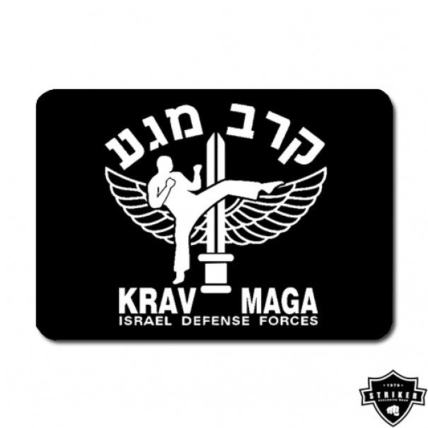 Podložka pod myš Striker Krav maga Israel - černá