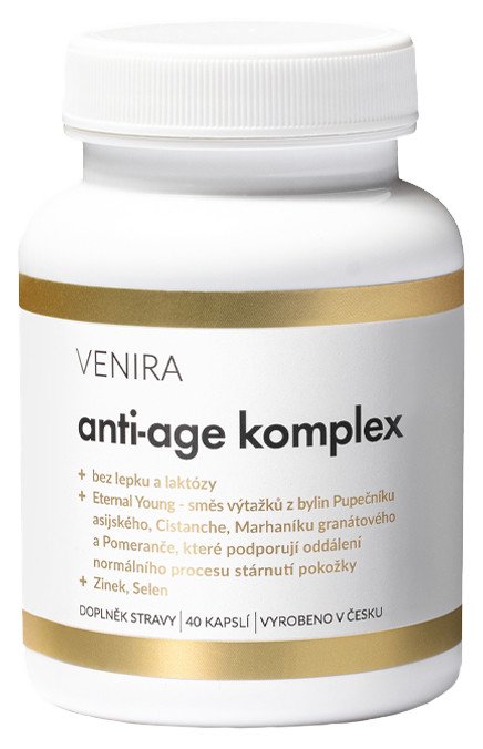VENIRA anti-age komplex, 40 kapslí